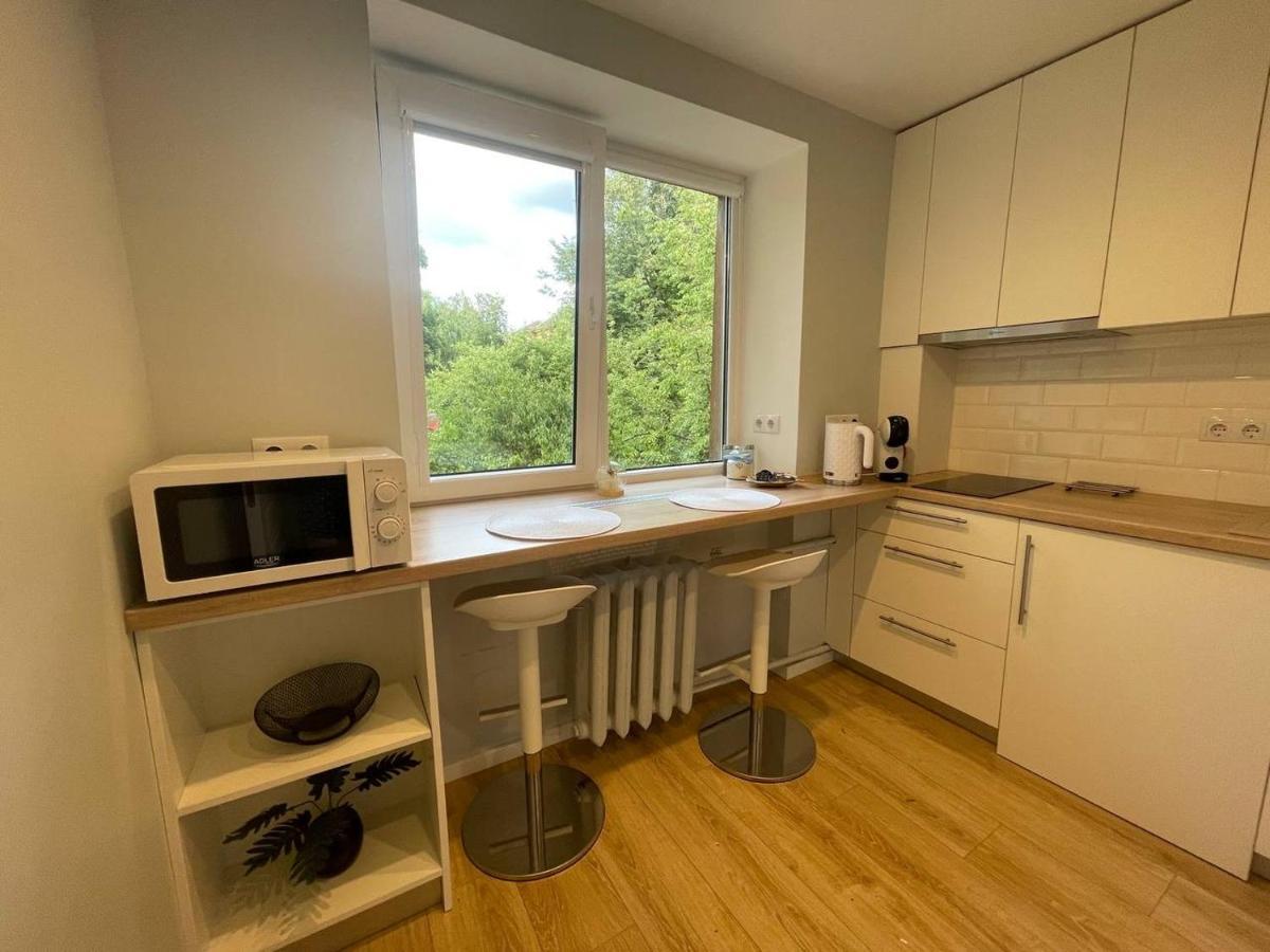 Ferienwohnung Modern 1Br Haven Near Two Parks Riga Exterior foto